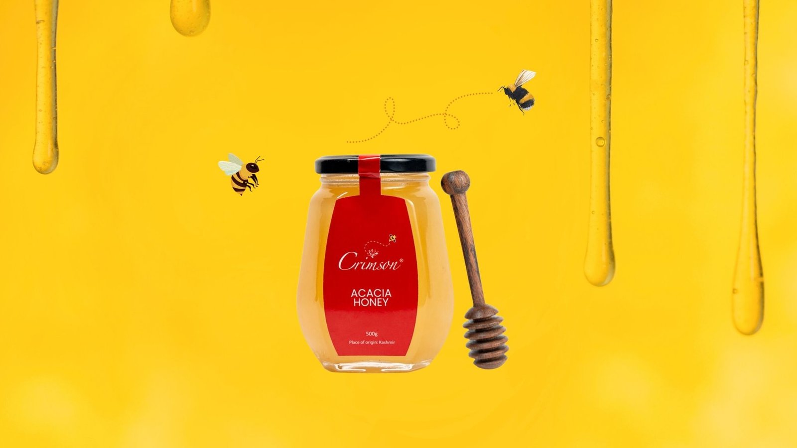 white acacia honey