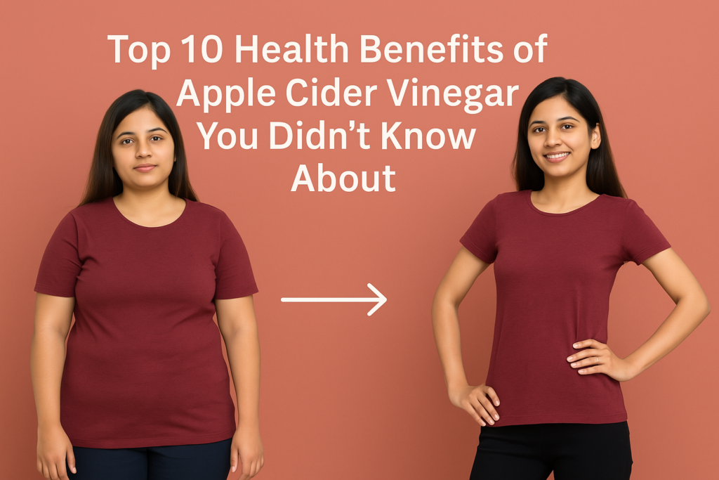 apple cider vinegar helps in loosing weight